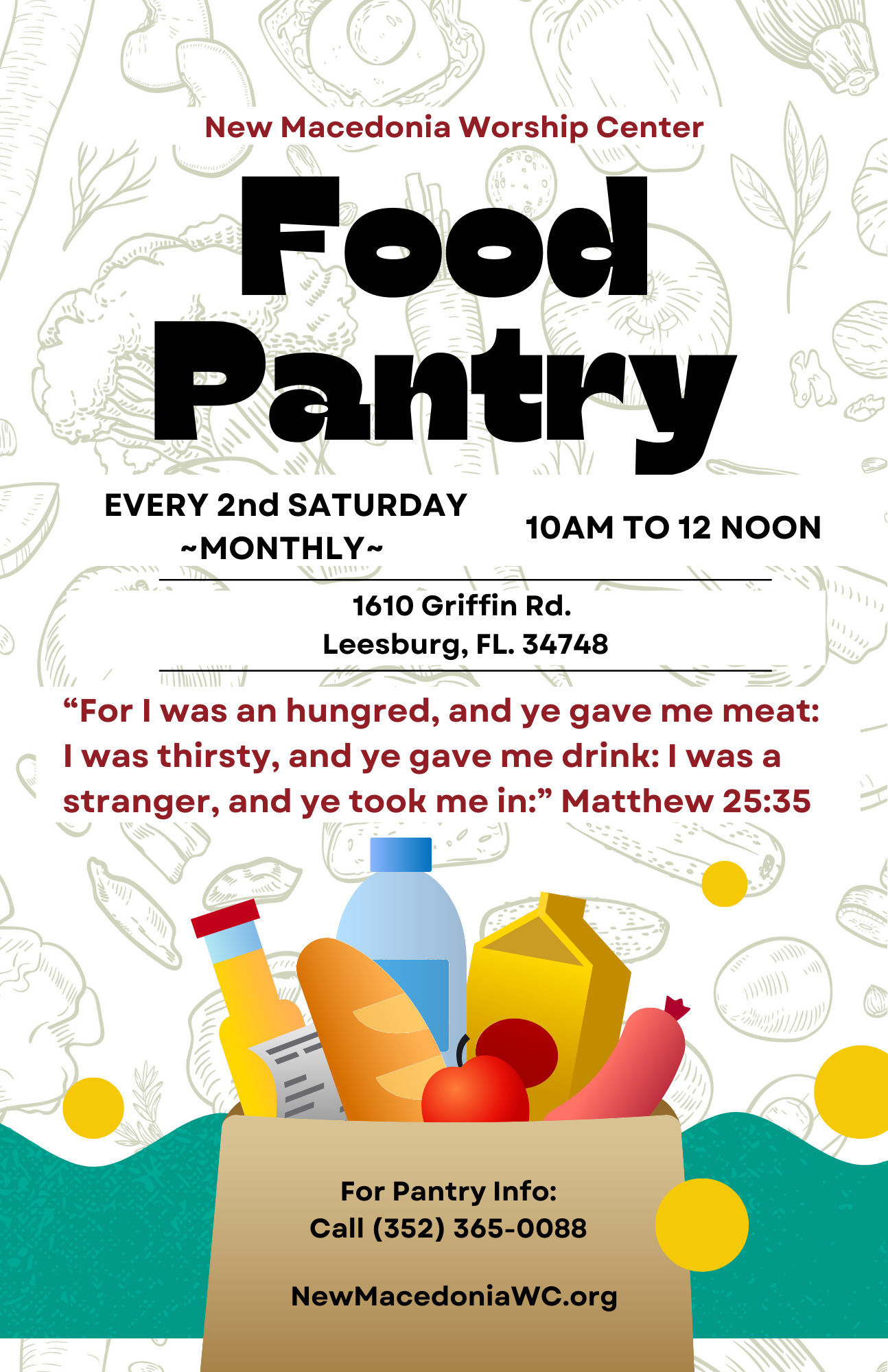 Monthly Food Pantry